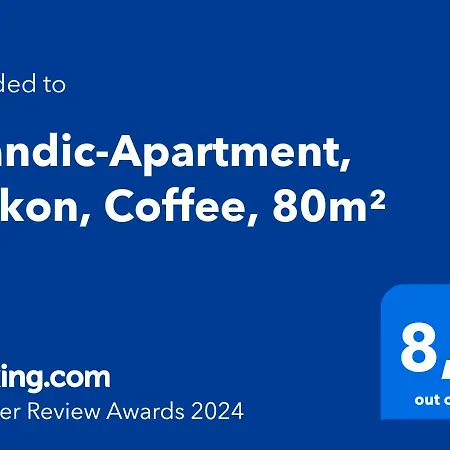 Scandic-apartment - Balkony & Garage, 3z, 80m2 포르츠하임