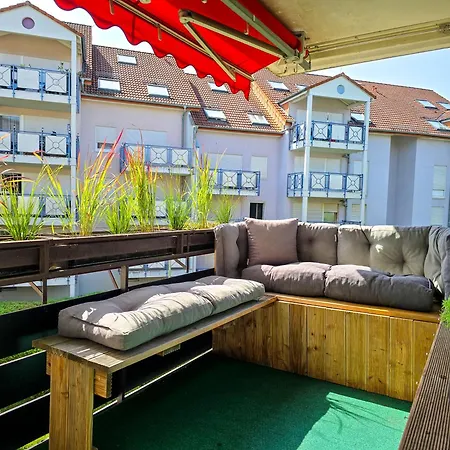 Scandic-apartment - Balkony & Garage, 3z, 80m2 포르츠하임