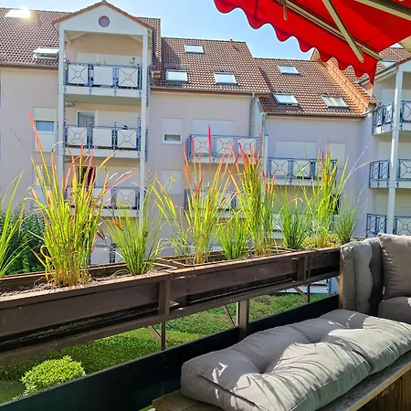 Scandic-apartment - Balkony & Garage, 3z, 80m2 Appartement Pforzheim