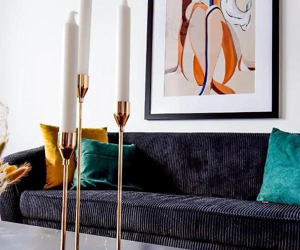 Scandic-apartment - Balkony & Garage, 3z, 80m2 * Pforzheim