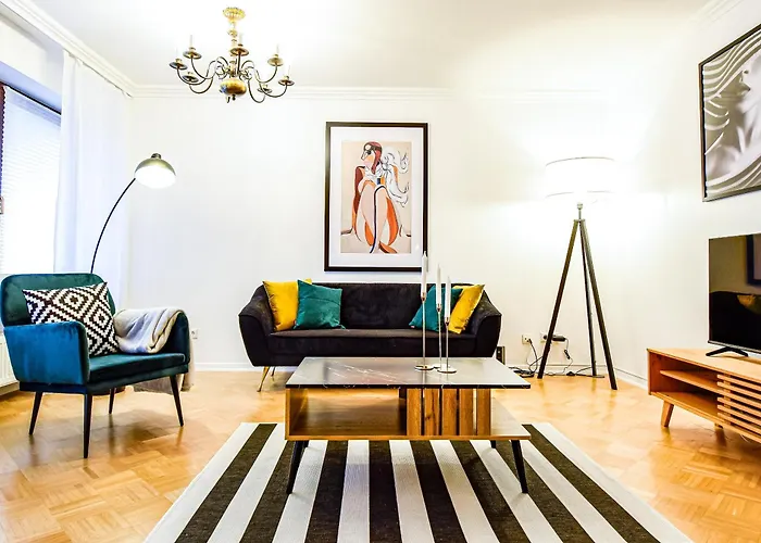 Apartamento Scandic-apartment - Balkony & Garage, 3z, 80m2